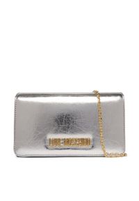 Love Moschino - LOVE MOSCHINO Torebka JC4345PP0OKQ0902 Srebrny. Kolor: srebrny. Materiał: skórzane #1