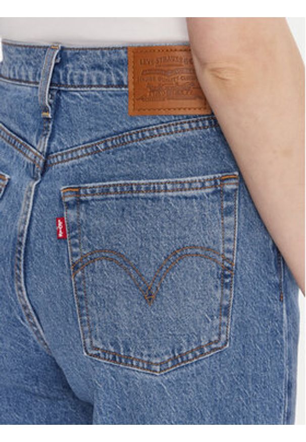 Levi's® Jeansy Ribcage 79078-0008 Niebieski Straight Fit. Kolor: niebieski