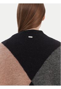 Barbour Sweter LKN1678MI11 Kolorowy Regular Fit. Materiał: wełna. Wzór: kolorowy #3