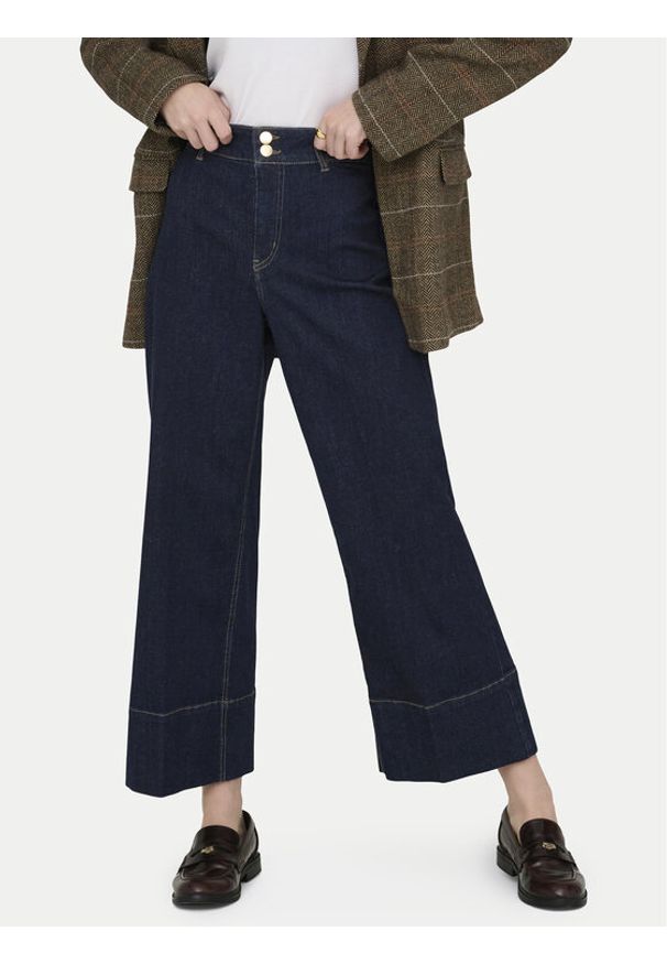 only - ONLY Jeansy Onlmadison 15370485 Niebieski Wide Leg. Kolor: niebieski