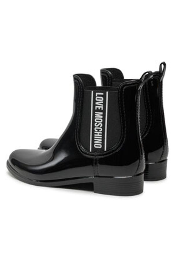 Love Moschino - LOVE MOSCHINO Kalosze JA21013G1LIR1000 Czarny. Kolor: czarny