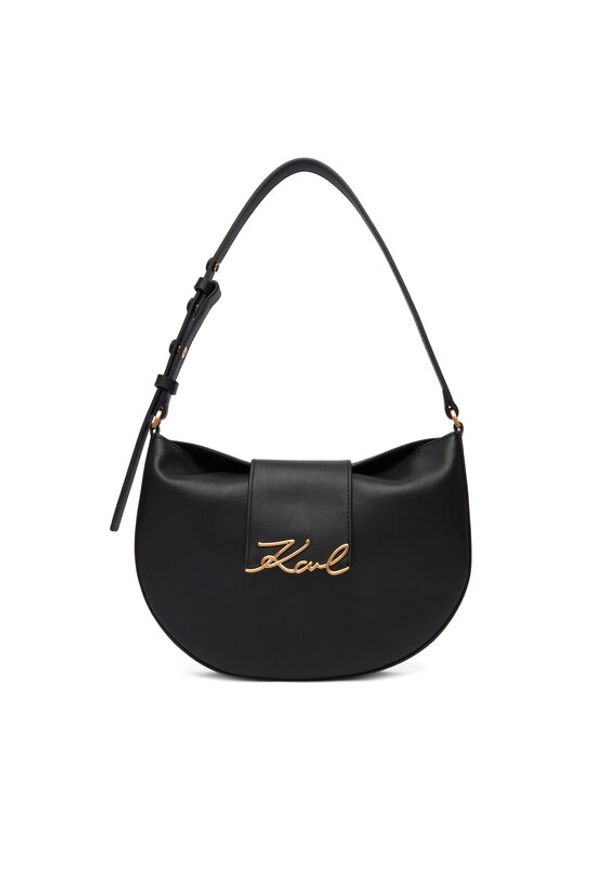 Karl Lagerfeld - KARL LAGERFELD Torebka B1W30059 Czarny. Kolor: czarny. Materiał: skórzane