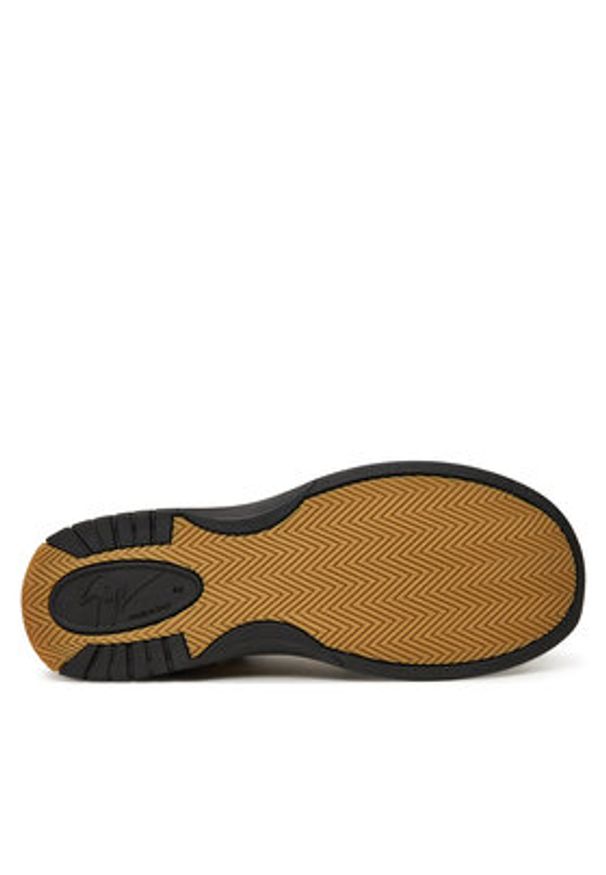 Giuseppe Zanotti - GIUSEPPE ZANOTTI Sneakersy RM50008 Złoty. Kolor: złoty. Materiał: materiał