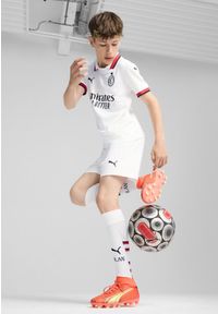 Puma - Młodzieżowa koszulka wyjazdowa AC Milan 24/25 PUMA White. Kolor: biały