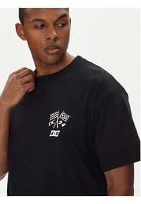 DC T-Shirt ADYZT05467 Czarny Regular Fit. Kolor: czarny. Materiał: bawełna #4