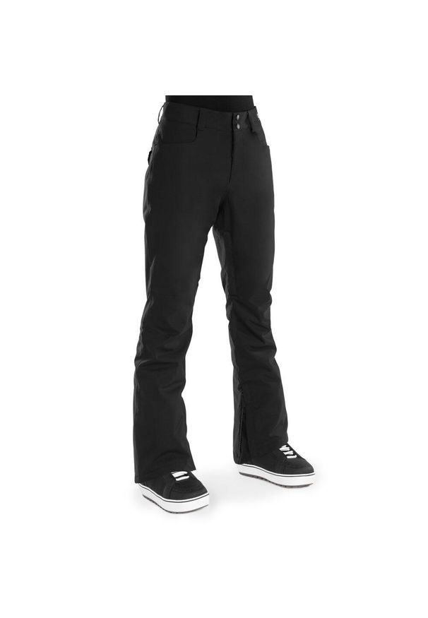 SIROKO - Spodnie snowboardowe premium damskie Ultimate Sils. Kolor: czarny. Technologia: Primaloft. Sezon: zima. Sport: snowboard