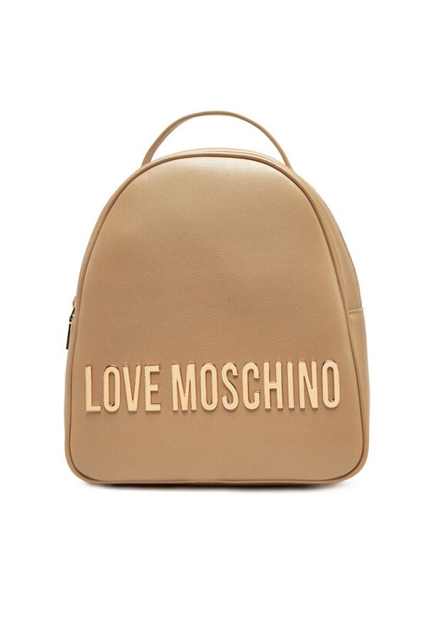 Love Moschino - LOVE MOSCHINO Plecak JC4197PP1MKD196A Złoty. Kolor: złoty. Materiał: skóra