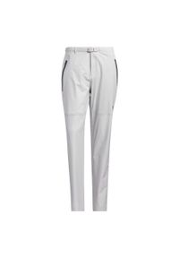 Adidas - Spodnie Ultimate365 Tour CLIMAPROOF+. Kolor: szary. Technologia: ClimaProof (Adidas). Sport: golf