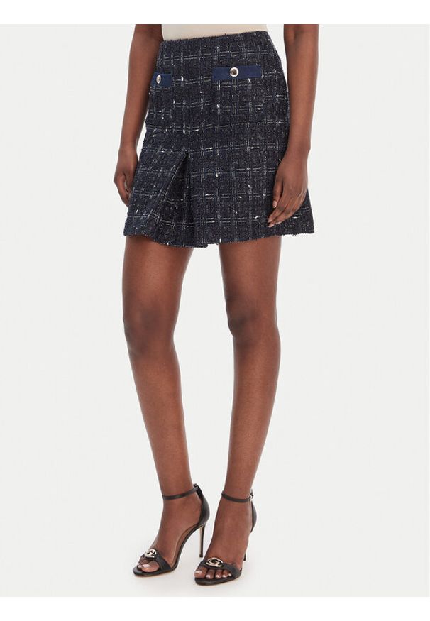 Morgan Spódnica mini 261-JINCA Czarny Slim Fit. Kolor: czarny. Materiał: syntetyk