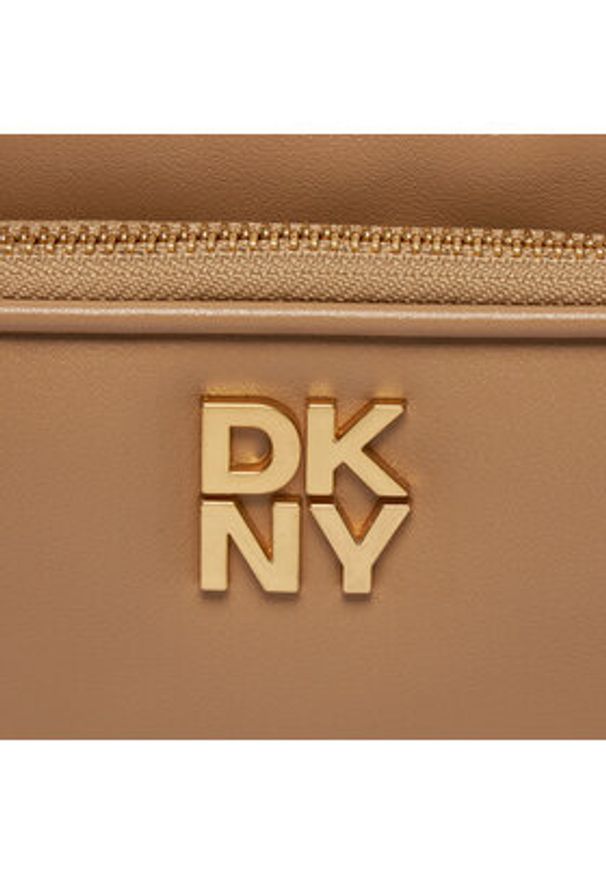DKNY Torebka Philo Crossbody R42EKE53 Brązowy. Kolor: brązowy. Materiał: skórzane