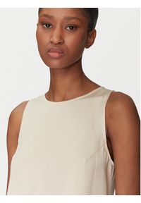 Marella Sukienka letnia Jumcos 2515221111 Beżowy Regular Fit. Kolor: beżowy. Materiał: wiskoza. Sezon: lato #5