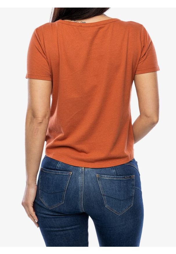 ROYAL ROBBINS - Koszulka damska Royal Robbins Basecamp Boxy Tee. Kolor: czerwony