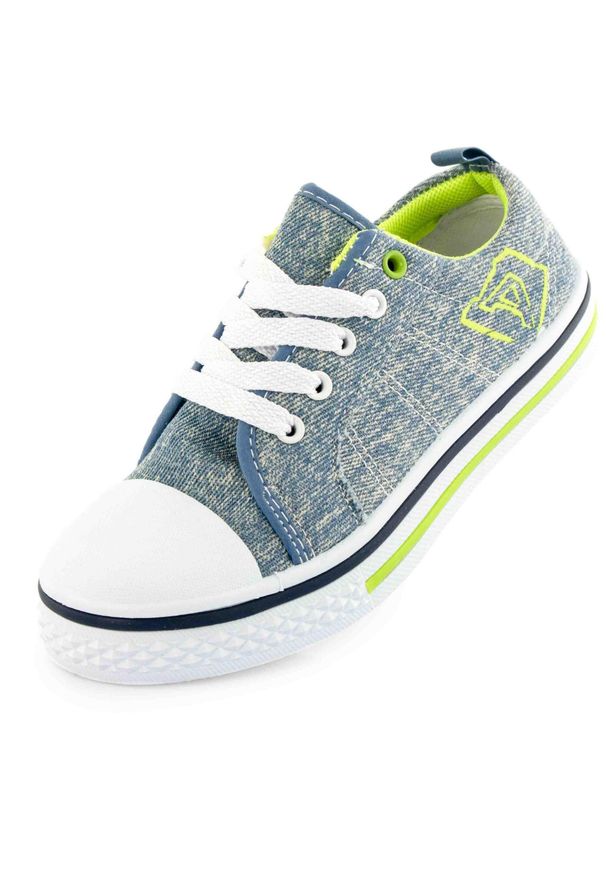 ALPINE PRO - Alpine Pro Sairo 35: Ekologiczne Buty Dziecięce na Każdą Przygód. Okazja: na co dzień. Kolor: zielony. Materiał: guma, materiał. Sezon: lato