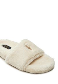 Polo Ralph Lauren Kapcie Elenore 842957051002 Écru. Materiał: materiał #2