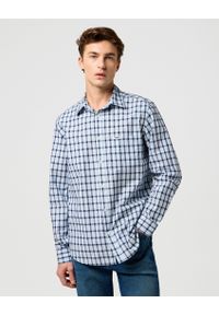 Wrangler - MESKA KOSZULA WRANGLER 1 PKT SHIRT CERULEAN 112371552 #1
