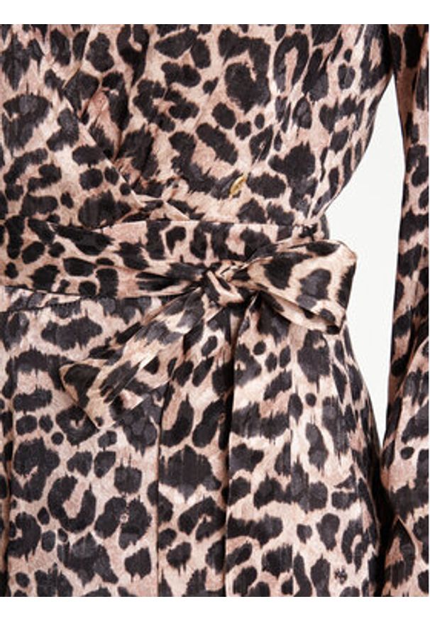 Guess Kombinezon W5YD09 WHCM0 Brązowy Regular Fit. Kolor: brązowy. Materiał: wiskoza