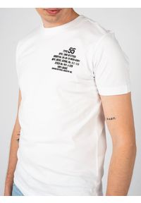 Diesel T-Shirt "T-Diegor" | A06498 OGRAI | Mężczyzna | Biały. Okazja: na co dzień. Kolor: biały. Materiał: bawełna. Wzór: nadruk. Styl: casual #5