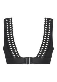 BOSS Góra od bikini Eyelet 50540665 Czarny. Kolor: czarny. Materiał: syntetyk #3