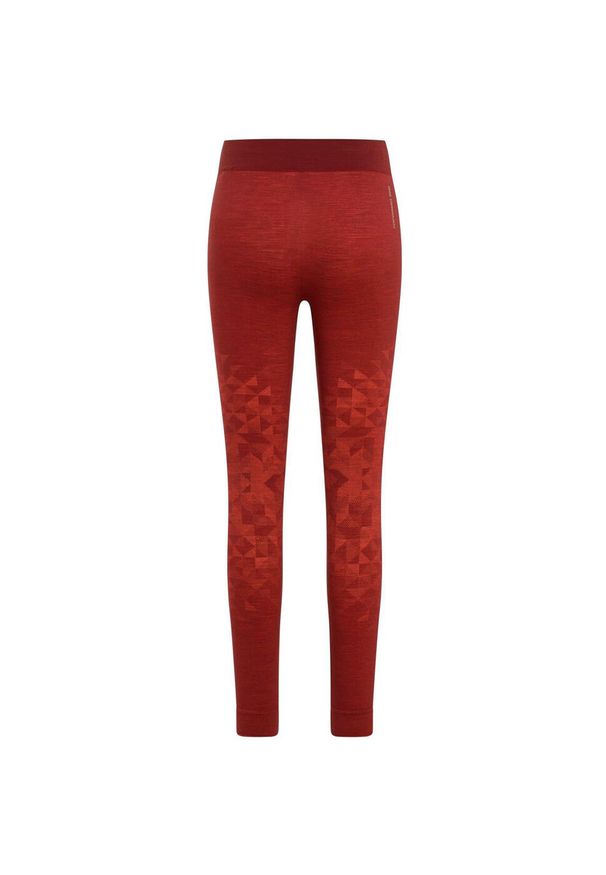 Legginsy termoaktywne damskie Odlo KINSHIP PW 200. Kolor: czerwony