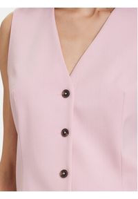 TOMMY HILFIGER - Tommy Hilfiger Kamizelka WW0WW48882 Różowy Regular Fit. Kolor: różowy. Materiał: syntetyk #4