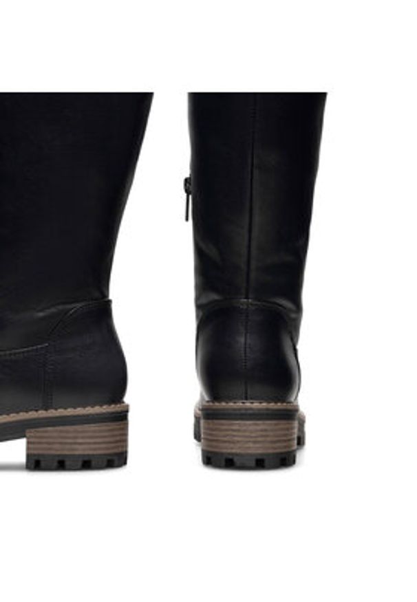 Clara Barson Kozaki ROSA SWS5120-01 Czarny. Kolor: czarny. Materiał: syntetyk