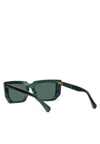Max Mara Okulary przeciwsłoneczne MM0126 98N Zielony. Kolor: zielony