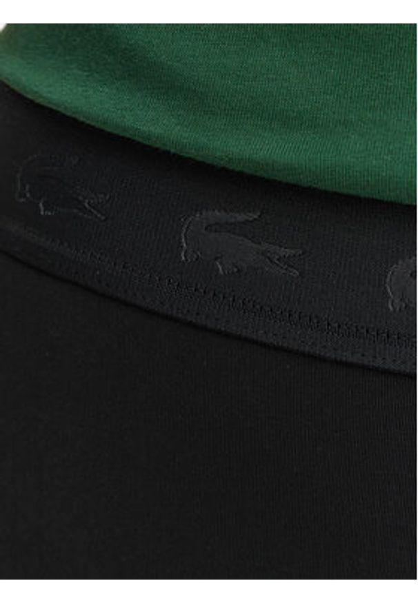 Lacoste Kolarki GF0168 Czarny Slim Fit. Kolor: czarny. Materiał: syntetyk
