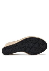 Calvin Klein Espadryle Wedge Sandal 70 He HW0HW02050 Szary. Kolor: szary. Materiał: skóra #4