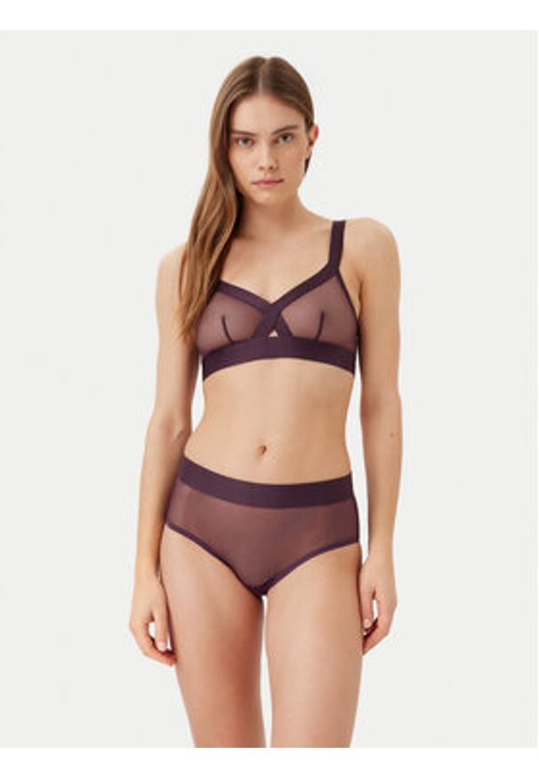 DKNY Bokserki DK8195 Fioletowy. Kolor: fioletowy. Materiał: syntetyk