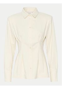 GESTUZ - Gestuz Koszula Waisa 10908881 Écru Regular Fit. Materiał: syntetyk #2