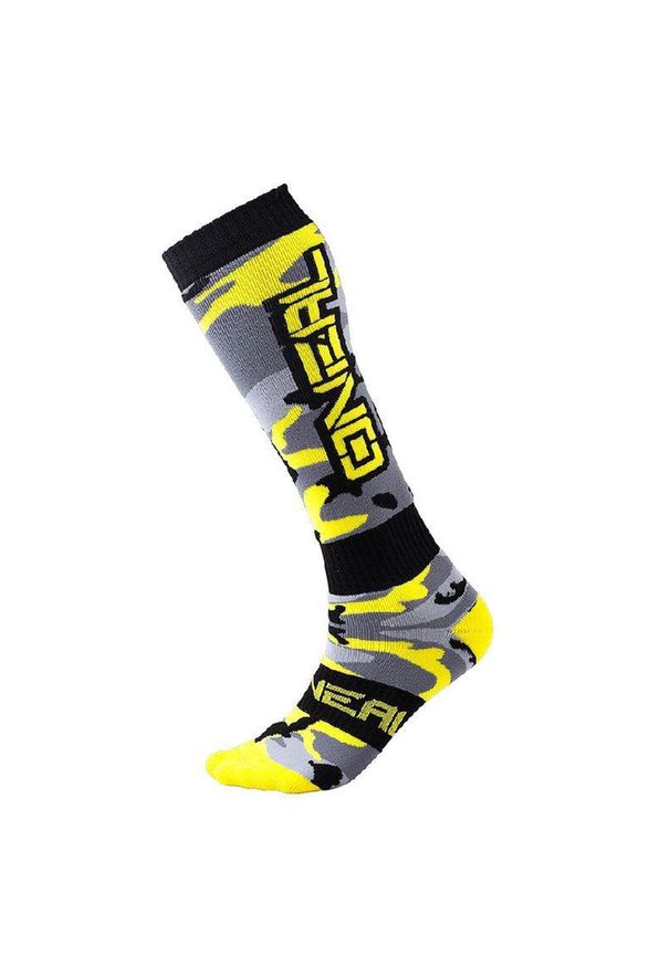 O'NEAL - Skarpety rowerowe męskie O'neal długie. Kolor: żółty, szary, czarny, wielokolorowy. Sport: narciarstwo, kolarstwo