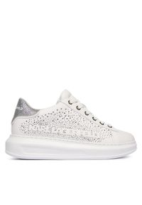 Karl Lagerfeld - KARL LAGERFELD Sneakersy Kapri KL62556 Biały. Kolor: biały. Materiał: skóra #1
