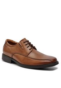 Clarks Półbuty Tilden Walk 261300957 Brązowy. Kolor: brązowy. Materiał: skóra #6