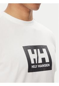 Helly Hansen T-Shirt Box 54597 Biały Regular Fit. Kolor: biały. Materiał: bawełna #5