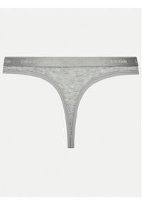 Calvin Klein Underwear Komplet 5 par stringów Thong 5pk 000QD5247E Kolorowy. Materiał: bawełna. Wzór: kolorowy #11