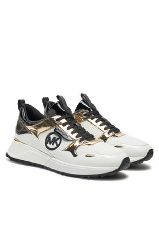 MICHAEL Michael Kors Sneakersy Theo 43F4THFS1D Biały. Kolor: biały. Materiał: materiał