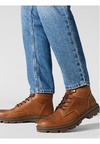 CAT Footwear Trapery Practitioner Mid P725844 Brązowy. Kolor: brązowy. Materiał: skóra #3
