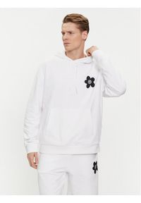 Hugo Bluza Nolumbine 50515648 Biały Relaxed Fit. Kolor: biały. Materiał: bawełna #1