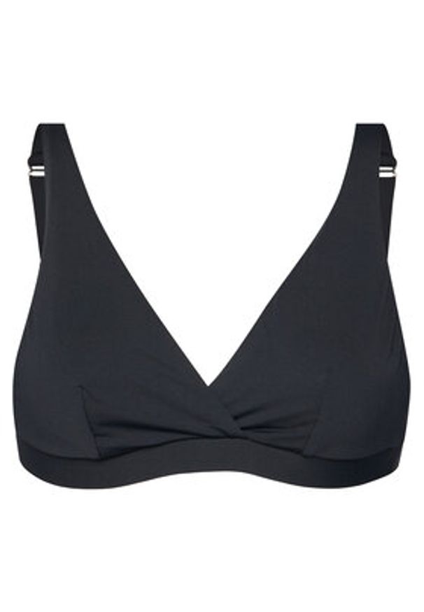 United Colors of Benetton - United Colors Of Benetton Góra od bikini 3P5H5R052 Czarny. Kolor: czarny. Materiał: syntetyk