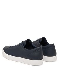ecco - ECCO Sneakersy Soft 10 56011401038 Granatowy. Kolor: niebieski. Materiał: skóra #3