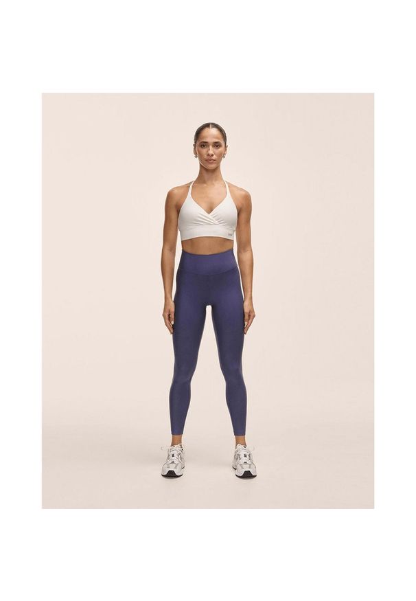 CASALL - Legginsy Damskie Fitness Casall Z Wysokim Stanem. Stan: podwyższony. Kolor: fioletowy. Sport: fitness