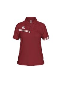 ERREA - Polo Errea Eden Polo Mc Ad Damskie. Typ kołnierza: polo. Kolor: brązowy #1