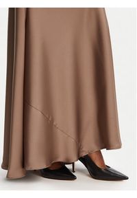 BARDOT Sukienka wieczorowa Monroe Cowl Neck Maxi 59709DB3 Brązowy Regular Fit. Kolor: brązowy. Materiał: syntetyk. Styl: wizytowy. Długość: maxi