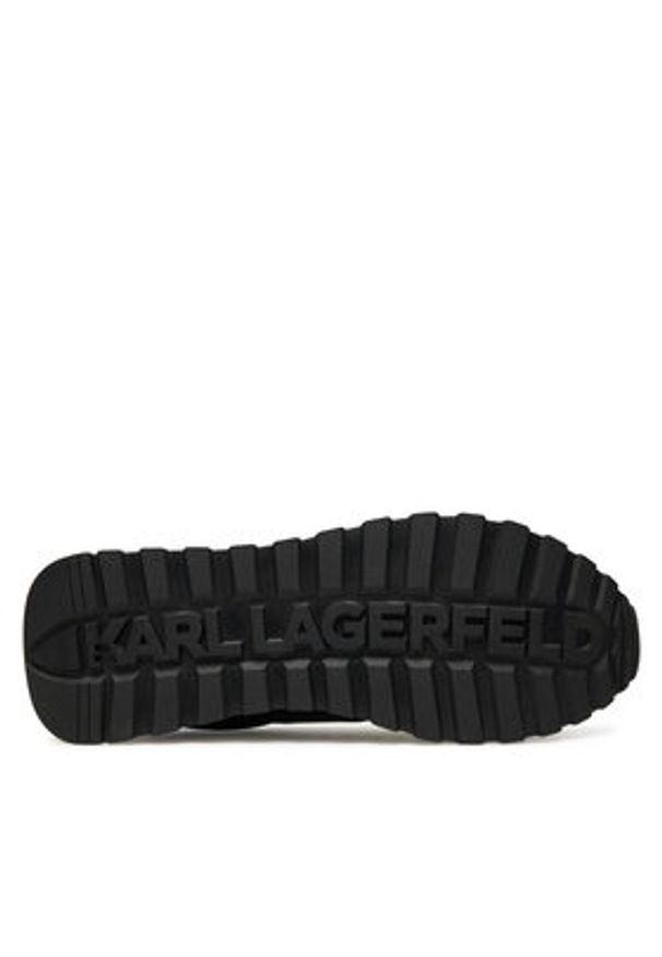 Karl Lagerfeld - KARL LAGERFELD Sneakersy KL51129 Czarny. Kolor: czarny. Materiał: skóra