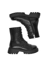 DeeZee Trzewiki CEO-HY59067-7 Czarny. Kolor: czarny. Materiał: materiał #4