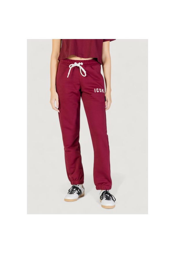 Spodnie Kobieta ICON. Kolor: czerwony. Długość: długie