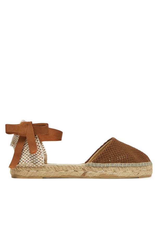 Espadryle Manebi. Kolor: brązowy