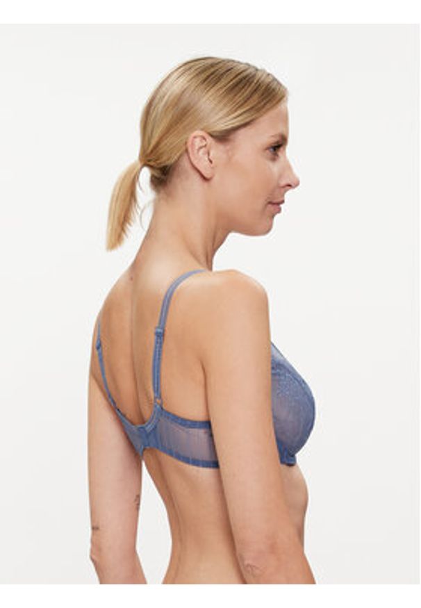 Passionata Biustonosz z fiszbiną Maddie P47H10 Niebieski. Kolor: niebieski. Materiał: syntetyk