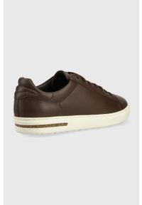 Birkenstock sneakersy skórzane Bend Low 1020279 kolor brązowy. Nosek buta: okrągły. Zapięcie: sznurówki. Kolor: brązowy. Materiał: skóra #5