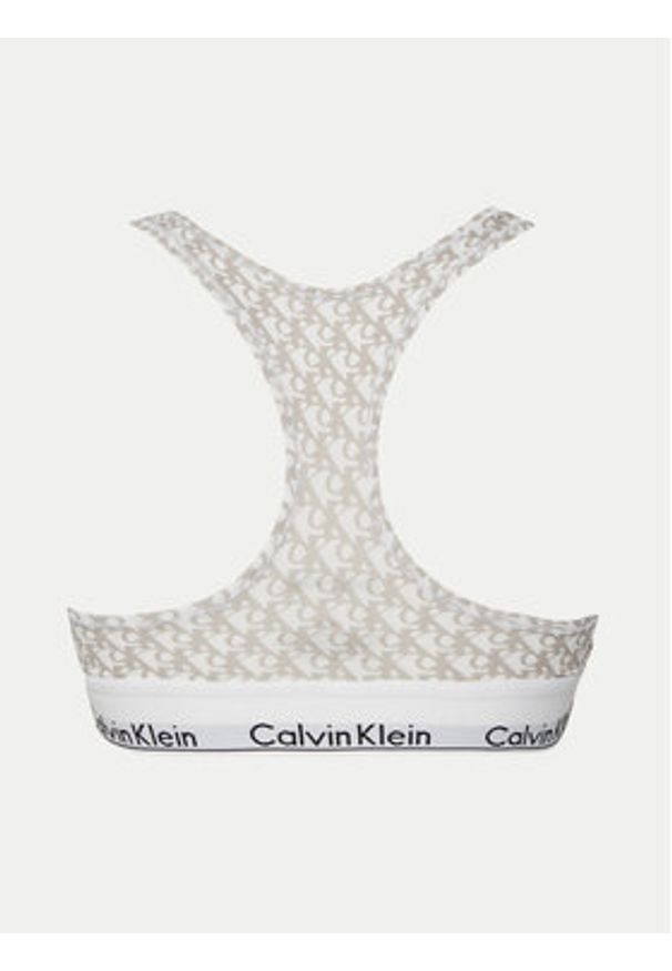 Calvin Klein Underwear Biustonosz top 0000F3785E Szary. Kolor: szary. Materiał: bawełna